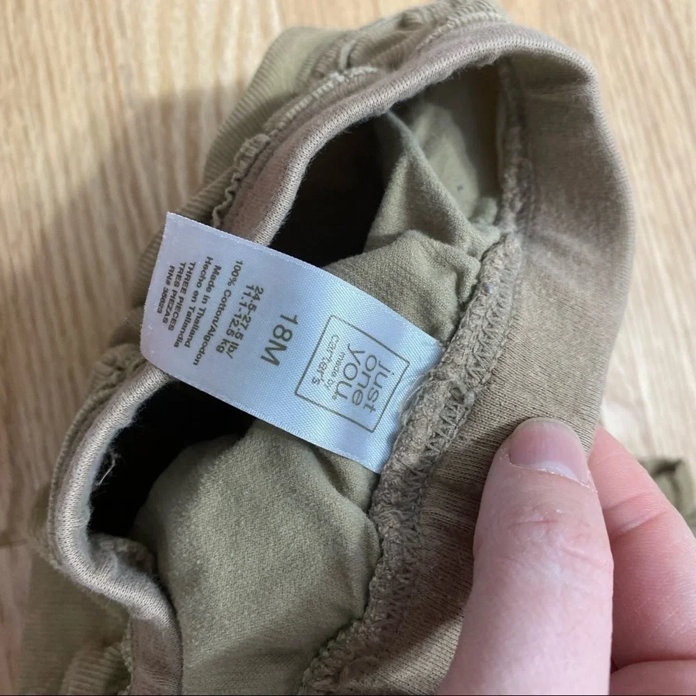Carters tan khaki
